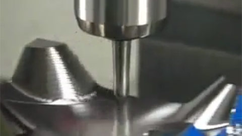 1/2-inch Ball Nose End Mill Finish Cut