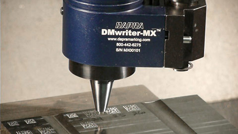 CNC direct part marking tool demo