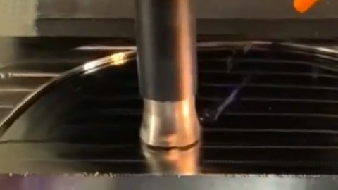 Hard Milling Toolox 44 (45 Rc) with a High-Feed Cutter