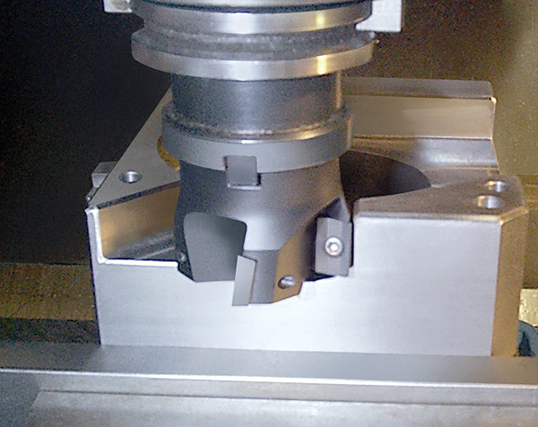 In most cases, the square shoulder tool will outperform a button cutter when horsepower is in abundance.