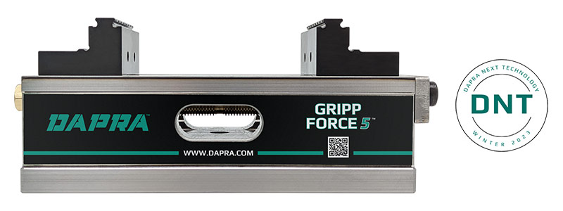 Gripp Force 5 workholding machine tool vise for general-purpose and 5-axis machining