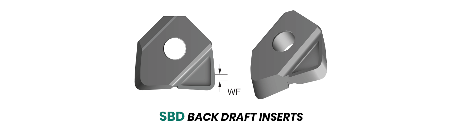 SBD Back Draft insert dimensions