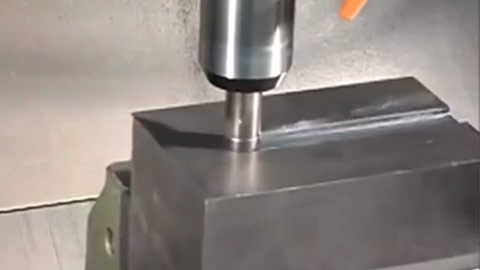 Slotting with 3/4-in. Square Shoulder End Mill to 1/2-in. Depth