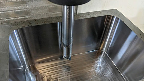 Tips for machining deep, straight-walled chase pockets